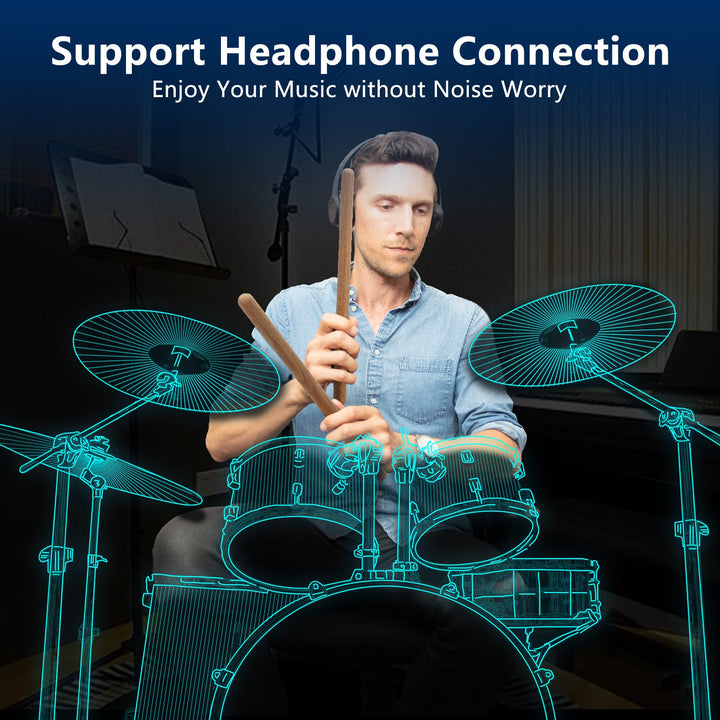 Aeroband Pocketdrum Support headphoe connection